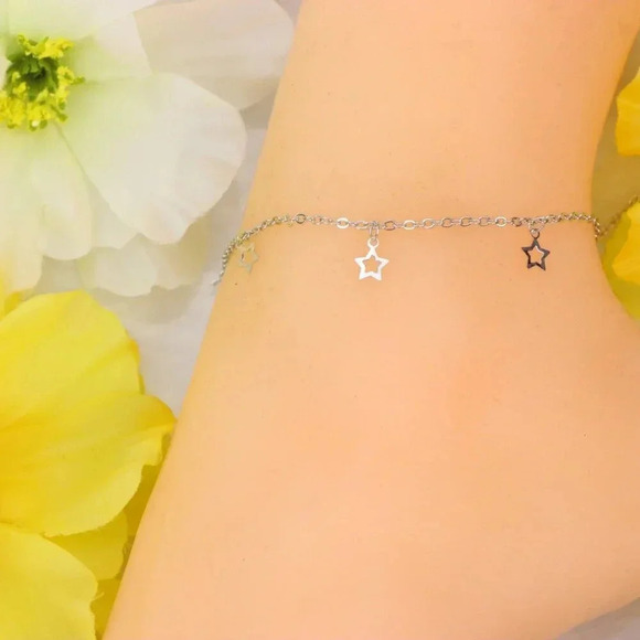 Minimalist Anklet, Sleek & Modern Design, Women’s Fashion, YC110286-A - Picture 8 of 10